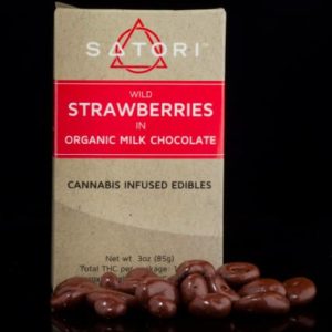 Satori Chocolate Covered Strawberries 100mg THC