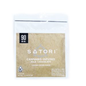 Satori Chocolates - Milk Chocolate - 90mg THC
