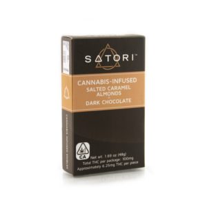 Satori: Salted Caramel Almonds in Dark Chocolate