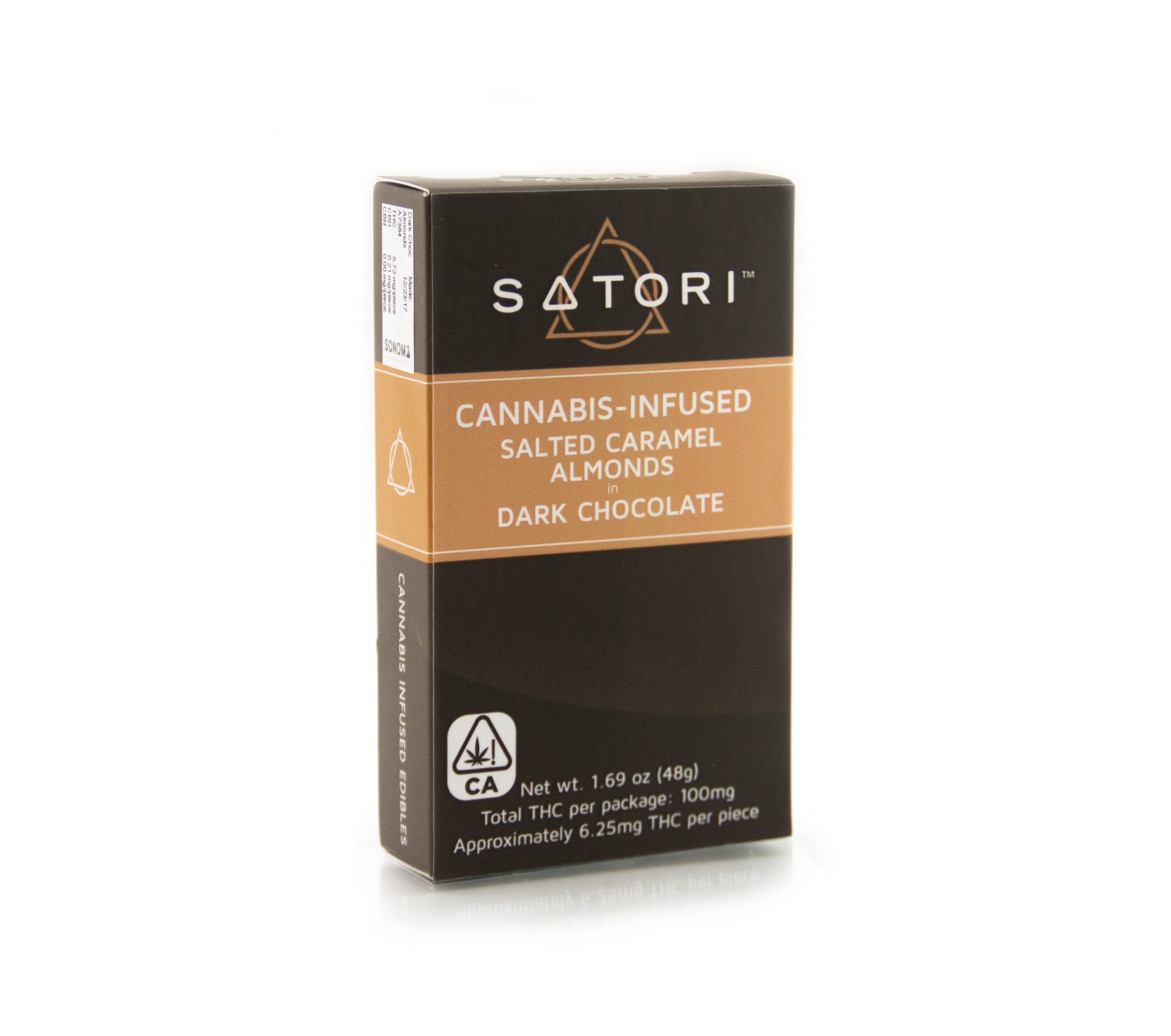 [Satori] Salted Caramel Almonds in Dark Chocolate