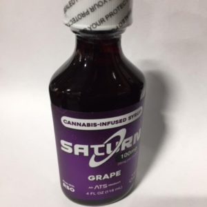 Saturn cannabis-infused syrup - 100mg grape