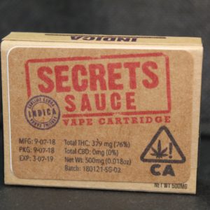 Secrets Sauce - Indica