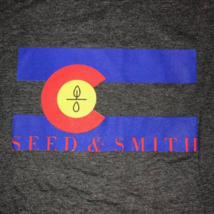 Seed & Smith Charcoal w/ Colors - Colorado Flag (S,M,L,XL)