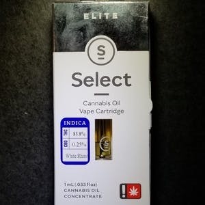 Select 1g Elite - Hindu Kush Cartridge #122085