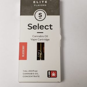 Select - Blueberry - Elite 1G Distillate Cartridge
