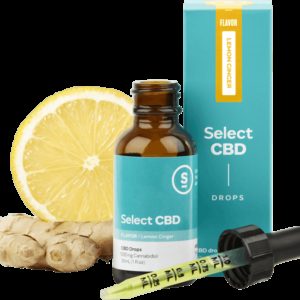 Select CBD 1000mg Lemon-Ginger Tincture