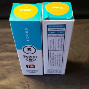 Select CBD .5g Disposable Cartridge - Spearmint #8350