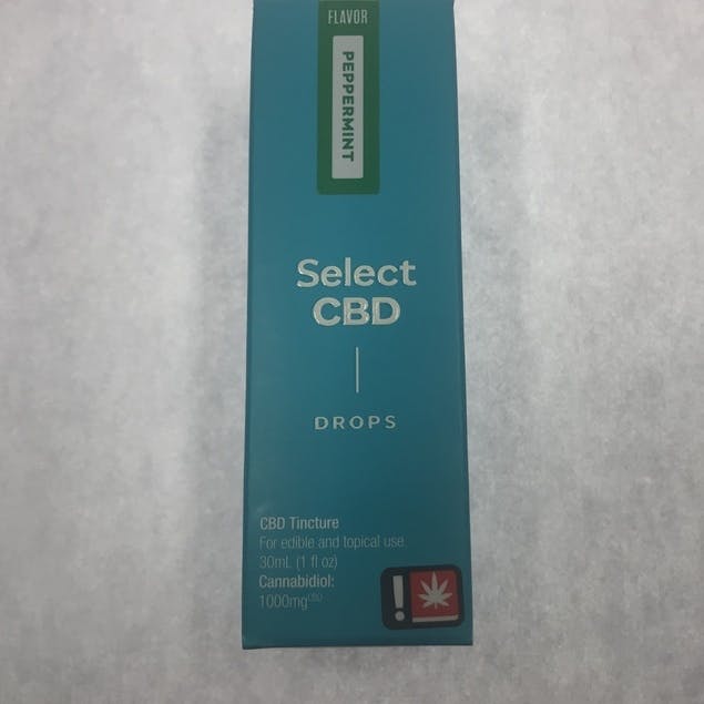 Select CBD Drops Peppermint #0722