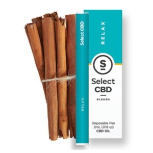Select CBD | RELAX Cinnamon Vape Pen