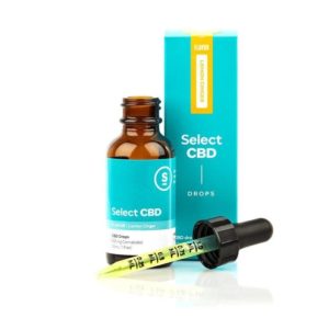 Select CBD Tincture - Lemon Ginger 1000mg