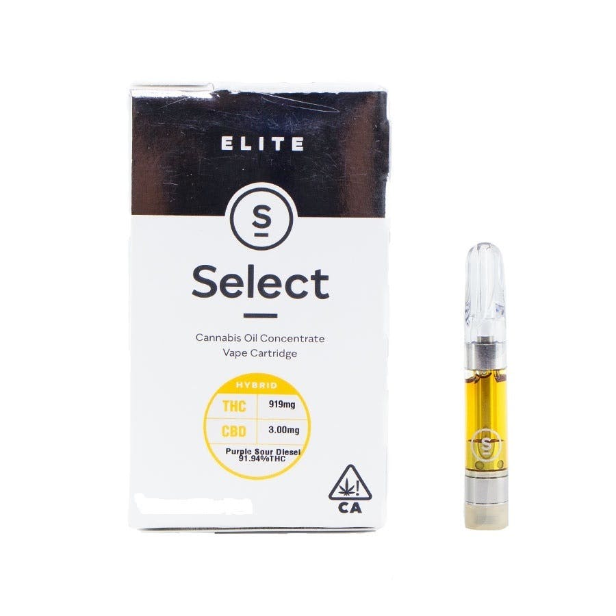 Select Elite White Widow 1g Cartridge (0819)