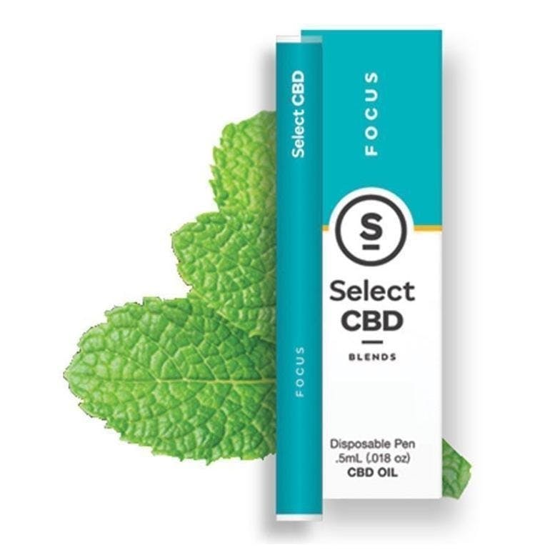 Select | "Focus" CBD Disposable - Peppermint