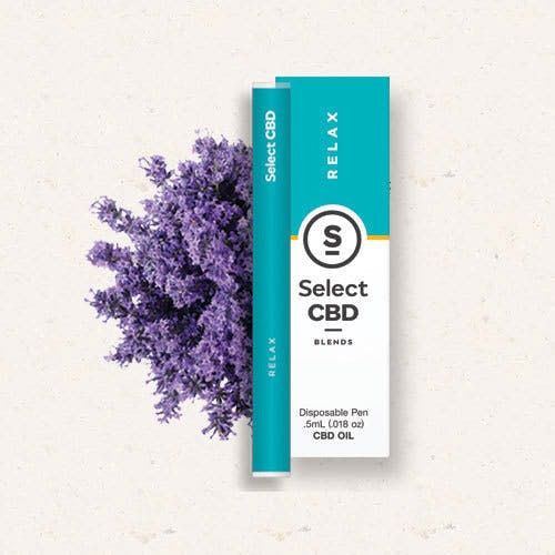 Select Oils - Lavender Relax Vape Pen - 500mg CBD