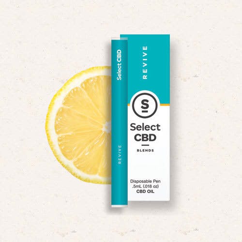 Select Oils - Lemon Revive Vape Pen - 500mg CBD