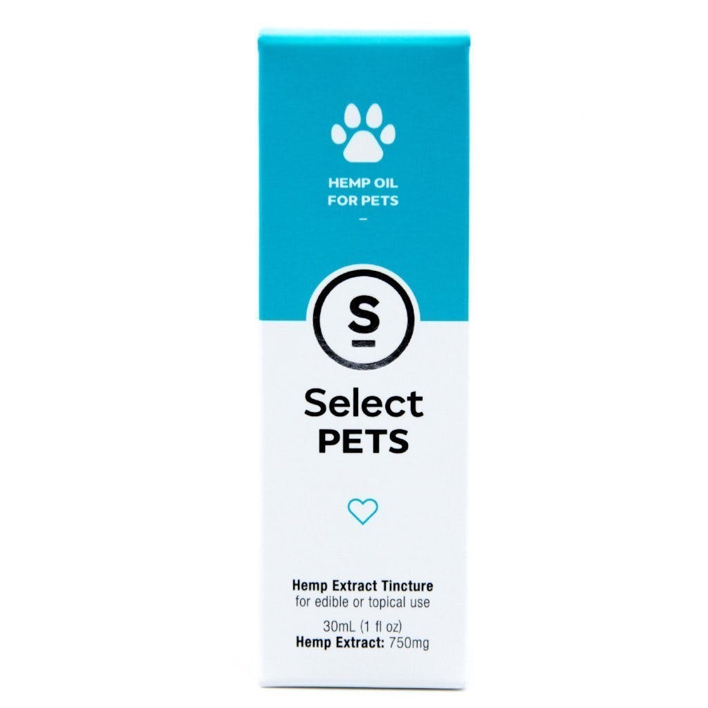 Select Pets CBD Tincture 750mg - Unflavored