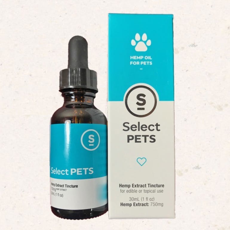 Select PETS Unflavored Drops - 750mg