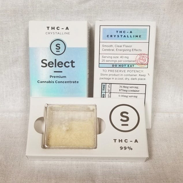 Select THC Isolate Crystalline 1g #3492