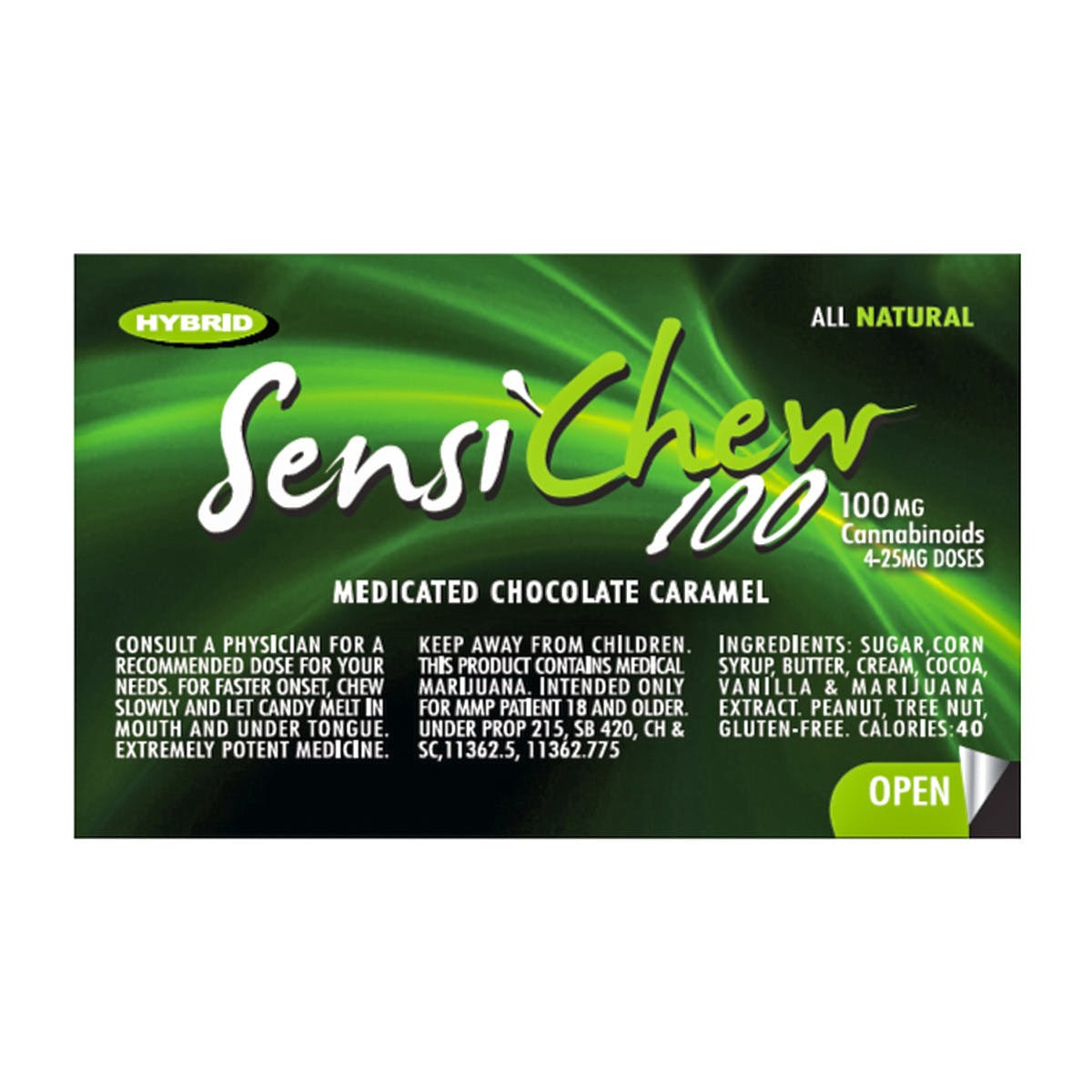 Sensi Chew 100, Hybrid for Anytime