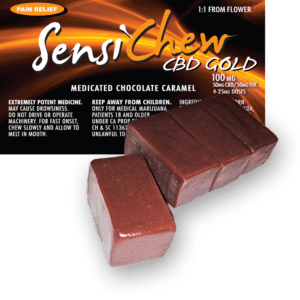 SENSI CHEW: CBD Gold (50MG)
