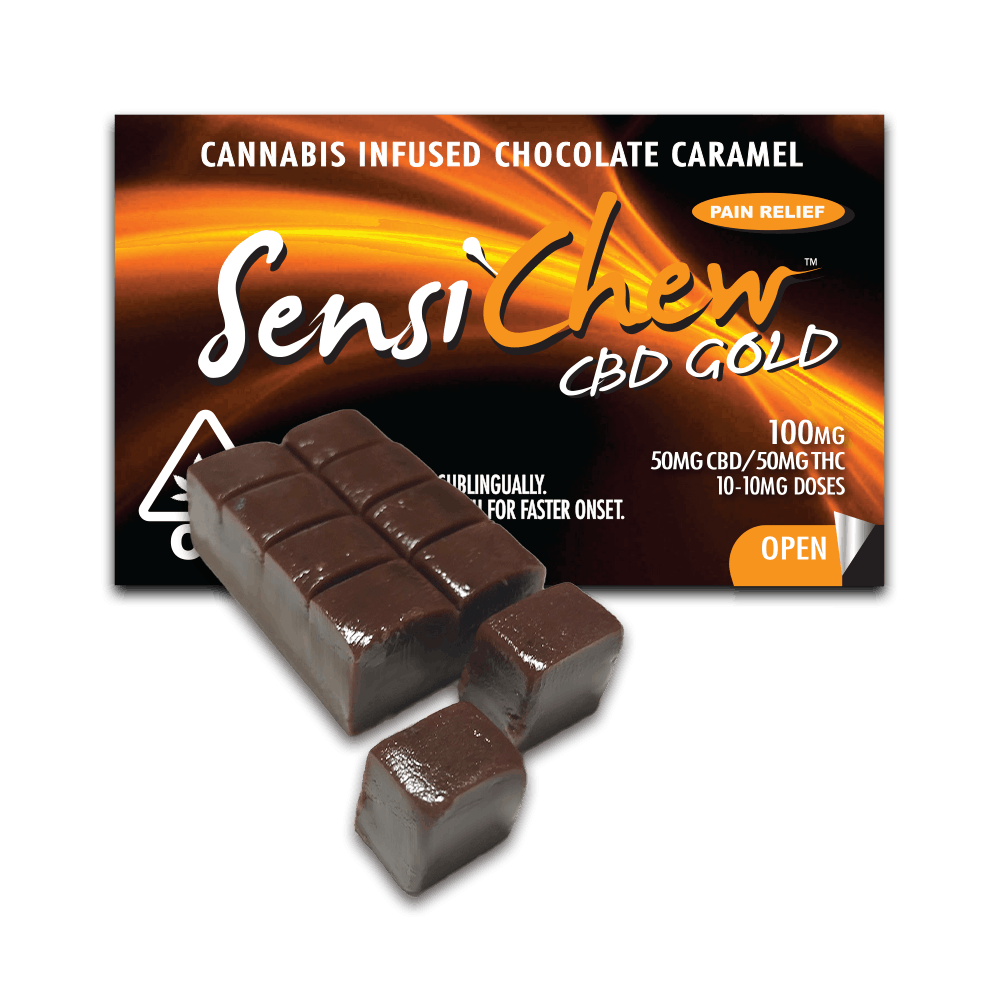 Sensi Chew GOLD 50/50 CBD:THC