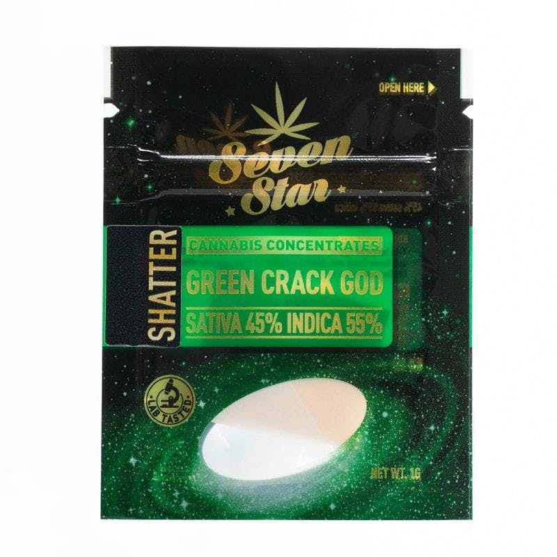 Seven Star Shatter - Green Crack