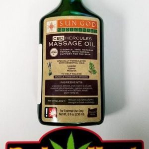 SGM CBD Hercules Massage Oil
