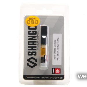 Shango 1:1 CBD/THC Cartridge