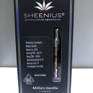 Sheenius Cartridge- Millie's Vanilla