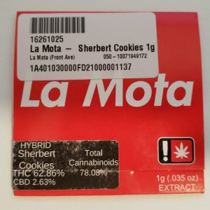 Sherbert Cookies by La Mota