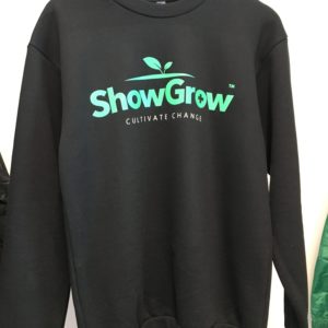 ShowGrow - Black Crewneck S