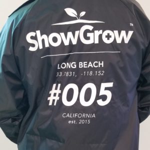 ShowGrow - Black LB Windbreaker L
