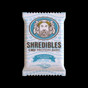 Shredibles CBD Protien Bar - White Chocolate Macadamia 20mg