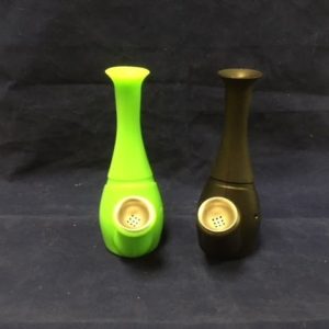 Silicone Flower Bottle Water Pipe Asst. Colors