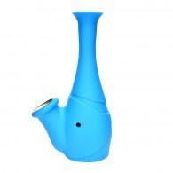 Silicone water pipe- Blue