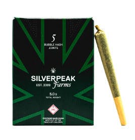 Silver peak Bubble Hash Joints