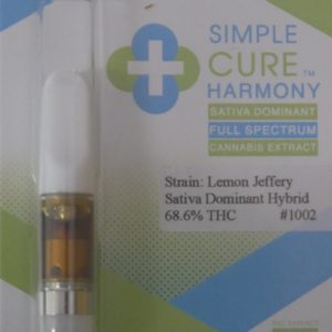 Simple Cure 500mg - Lemon Jeffery
