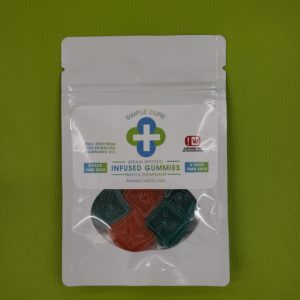 Simple Cure 5pk indica gummies 10mg each (All taxes included)