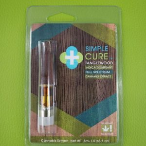 Simple Cure Tanglewood (i) vape cart (All taxes included)