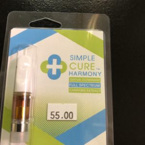 Simple Cure-Vape Cartridge-Sour Diesel .5ml