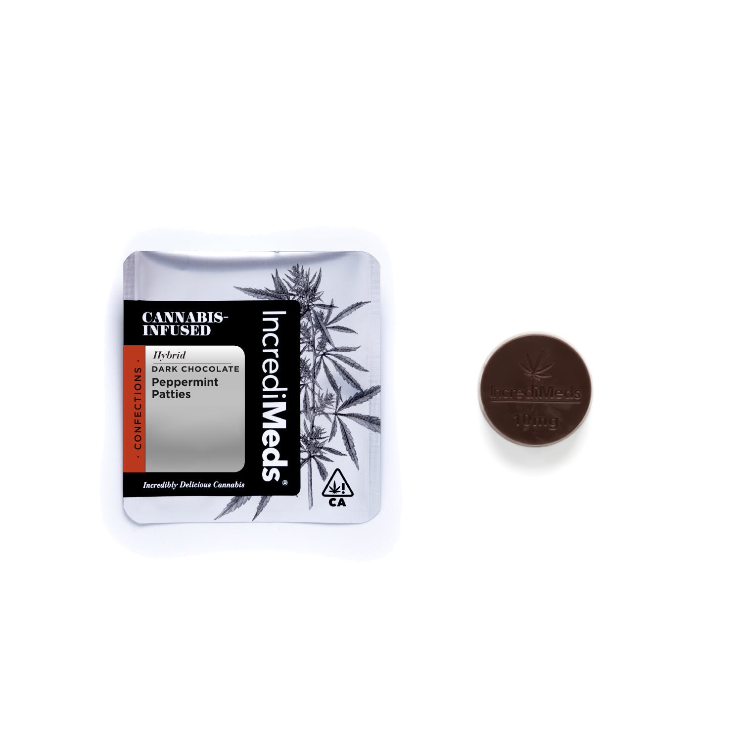 Single Dose Dark Chocolate Peppermint Patty - IncrediMeds