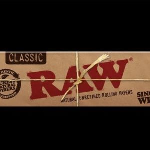 Single Wide Rolling Papers- RAW