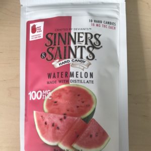 Sinners & Saints Watermelon Hard Candies