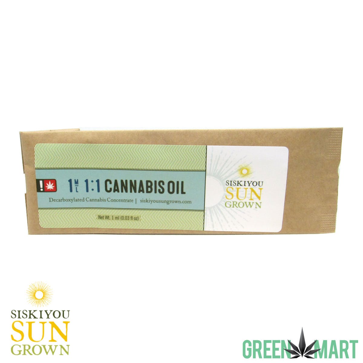 Siskiyou Sun Grown - 1:1 Cannabis Oil