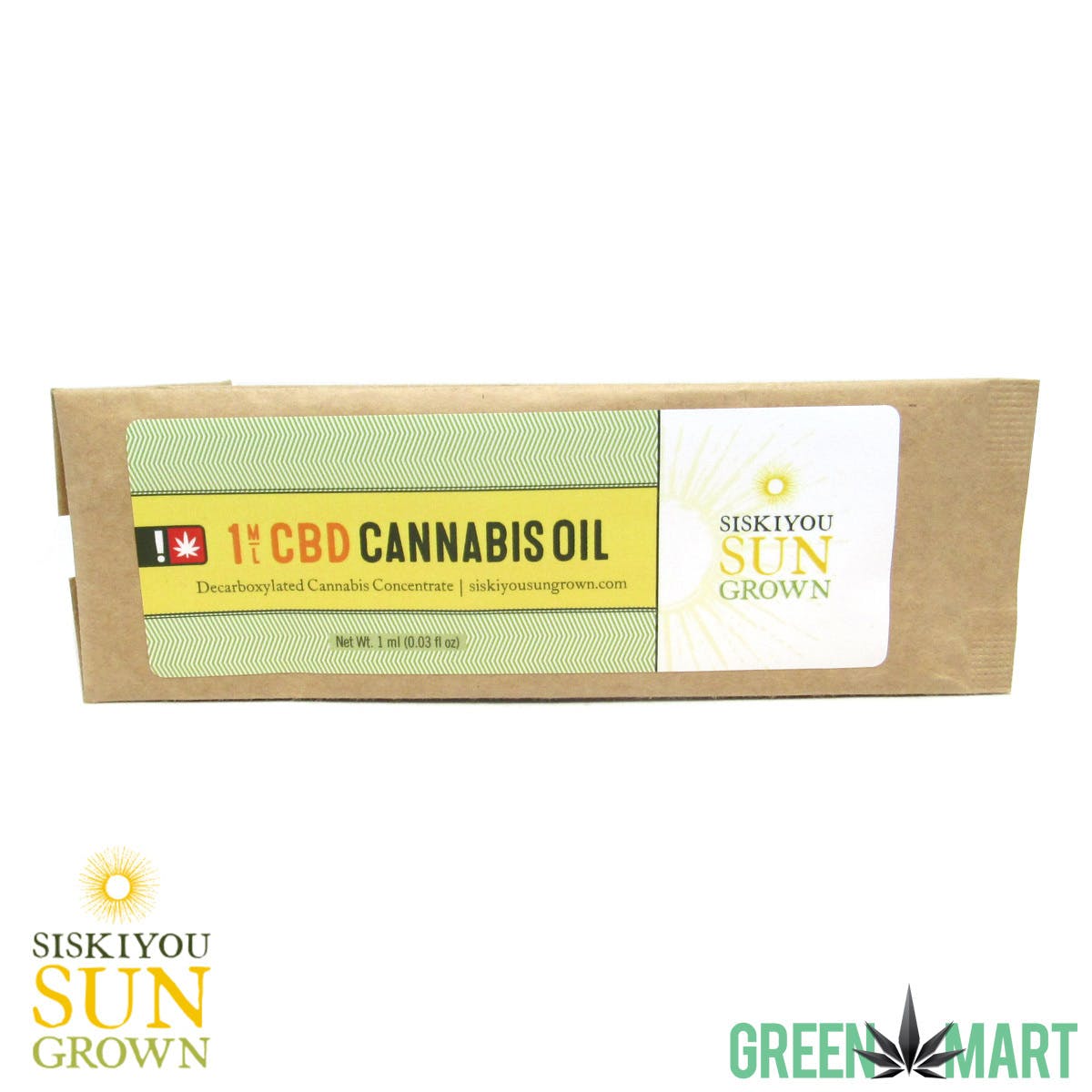 Siskiyou Sun Grown - CBD Cannabis Oil