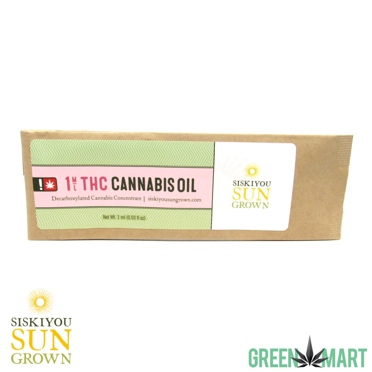 Siskiyou Sun Grown - THC Cannabis Oil
