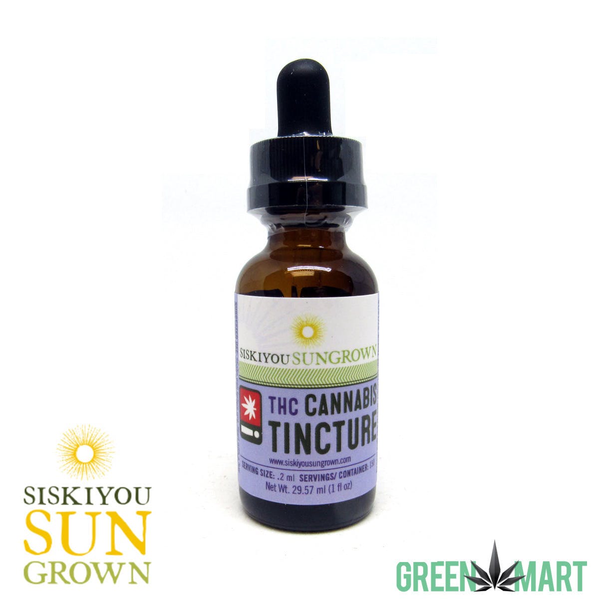 Siskiyou Sun Grown - THC Tincture