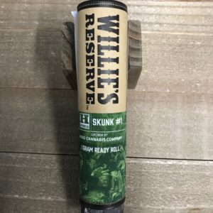 Skunk #1 pre-roll- WILLIE'S RESERVE