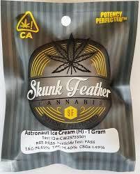Skunk Feather Astronaut Ice Cream .5g Crumble