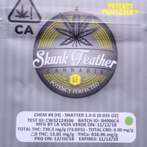 Skunk Feather - Chem #4 Shatter