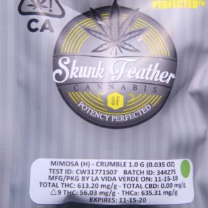 Skunk Feather - Mimosa Crumble